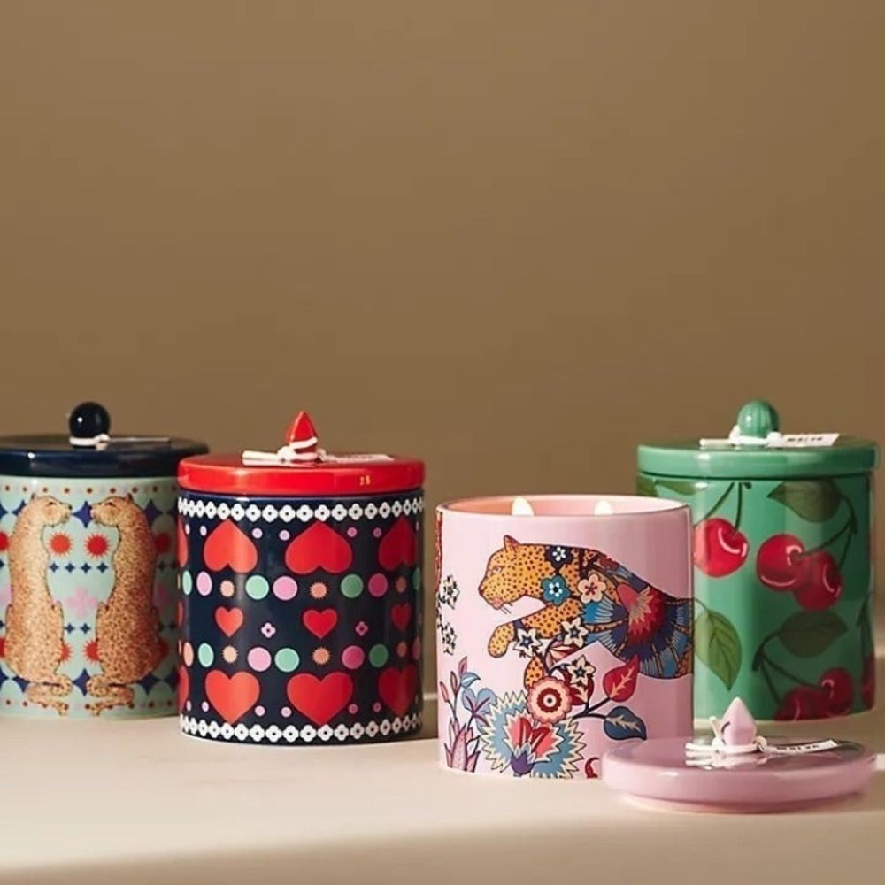 Anthropologie x Maeve ceramic jar candle NWT - Picture 3 of 8
